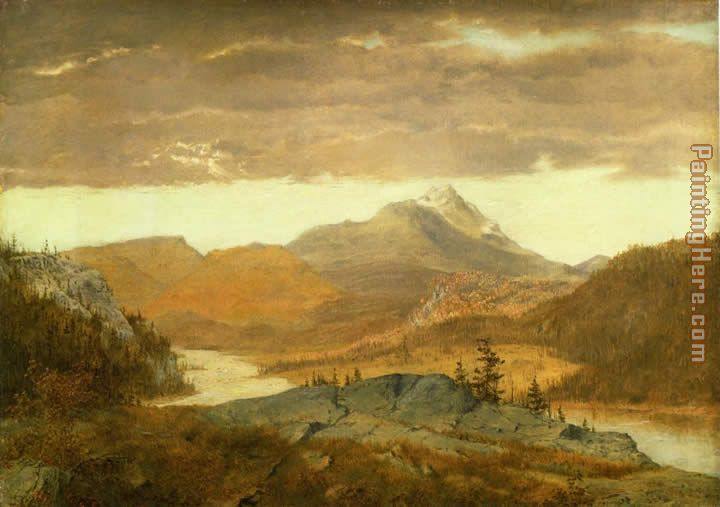 Mountain Vista painting - Alexander Helwig Wyant Mountain Vista art painting